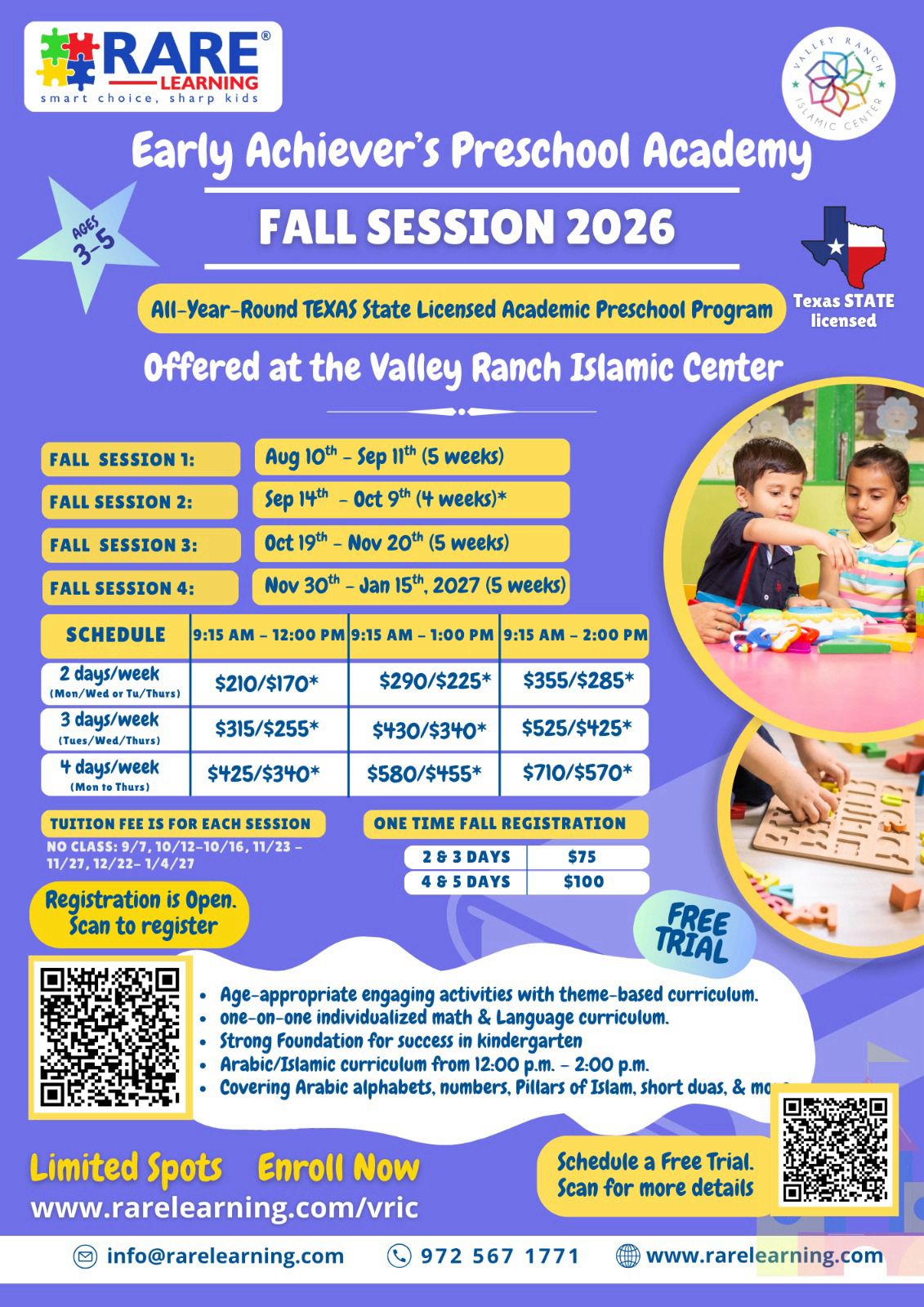 Tom Muehlenbeck Recreation Center Fall Camp